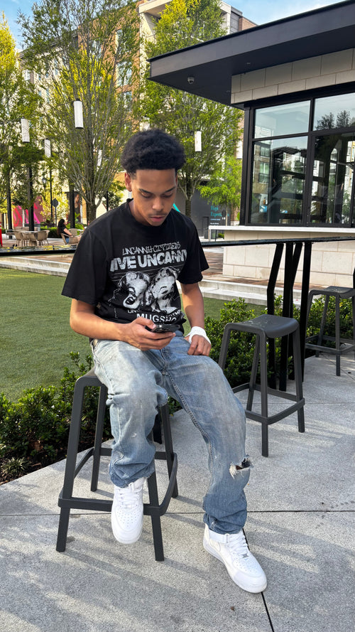 Live Uncanny F*ck The Rules Black Tee
