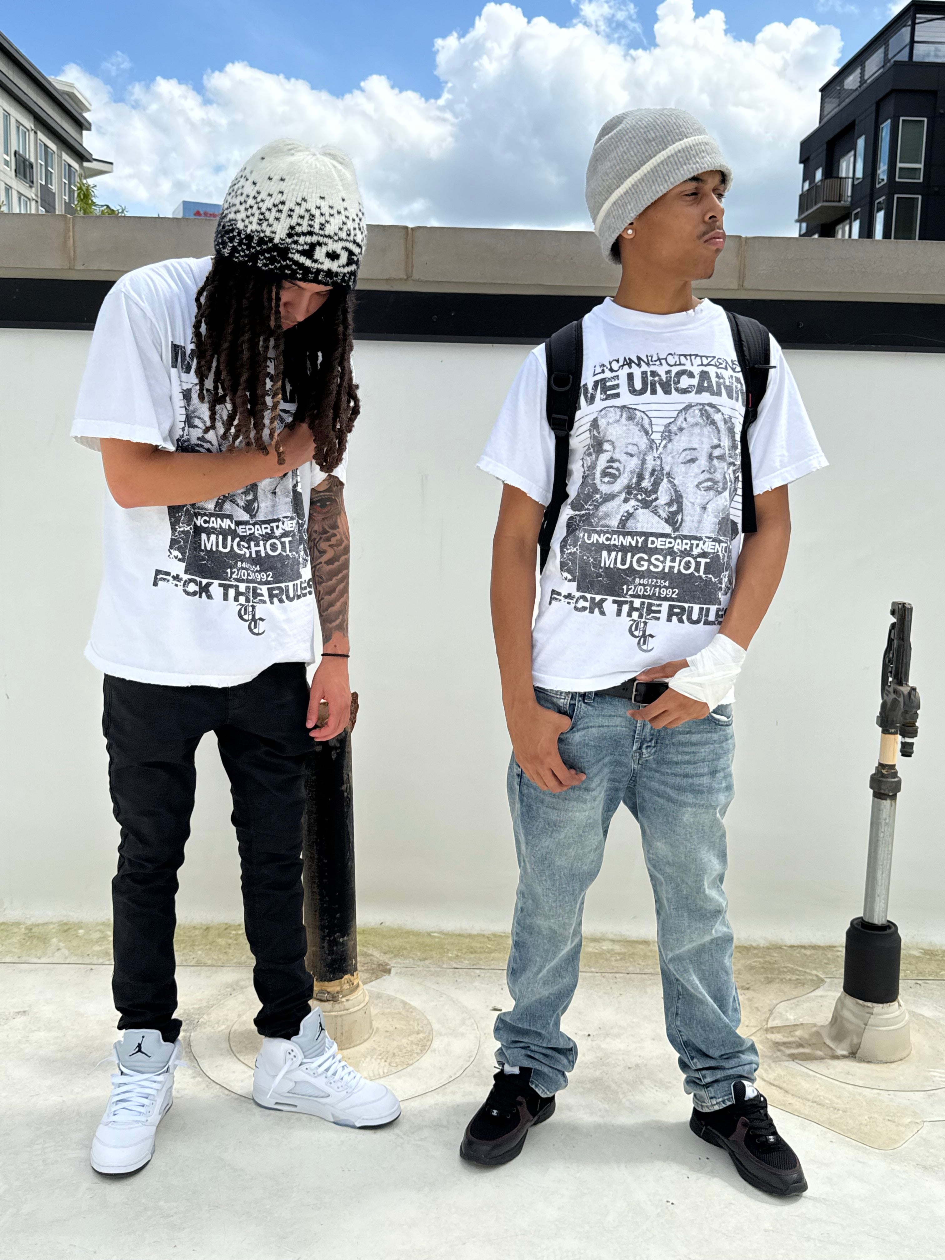 Live Uncanny F*ck The Rules White Tee