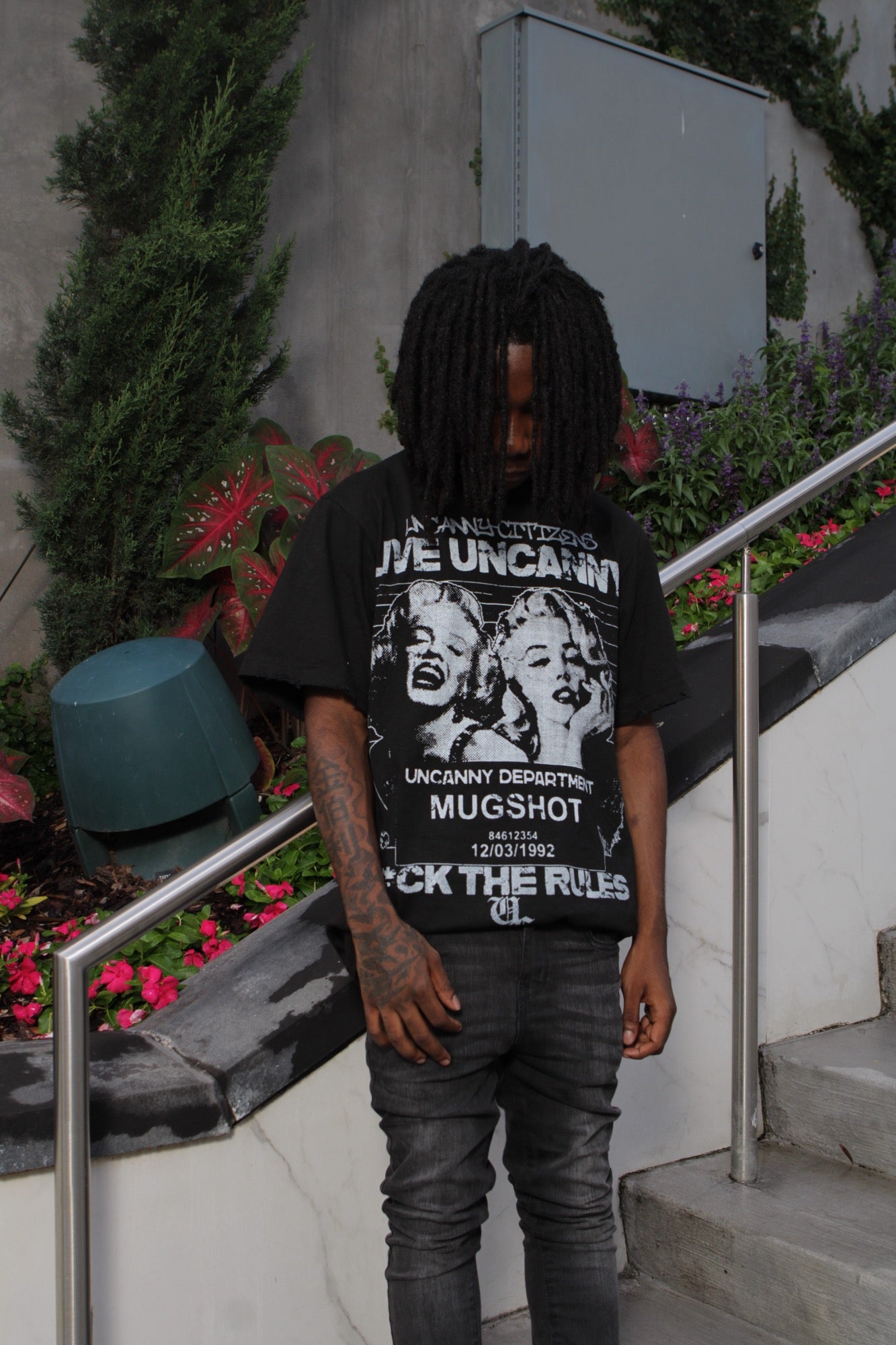 Live Uncanny F*ck The Rules Black Tee