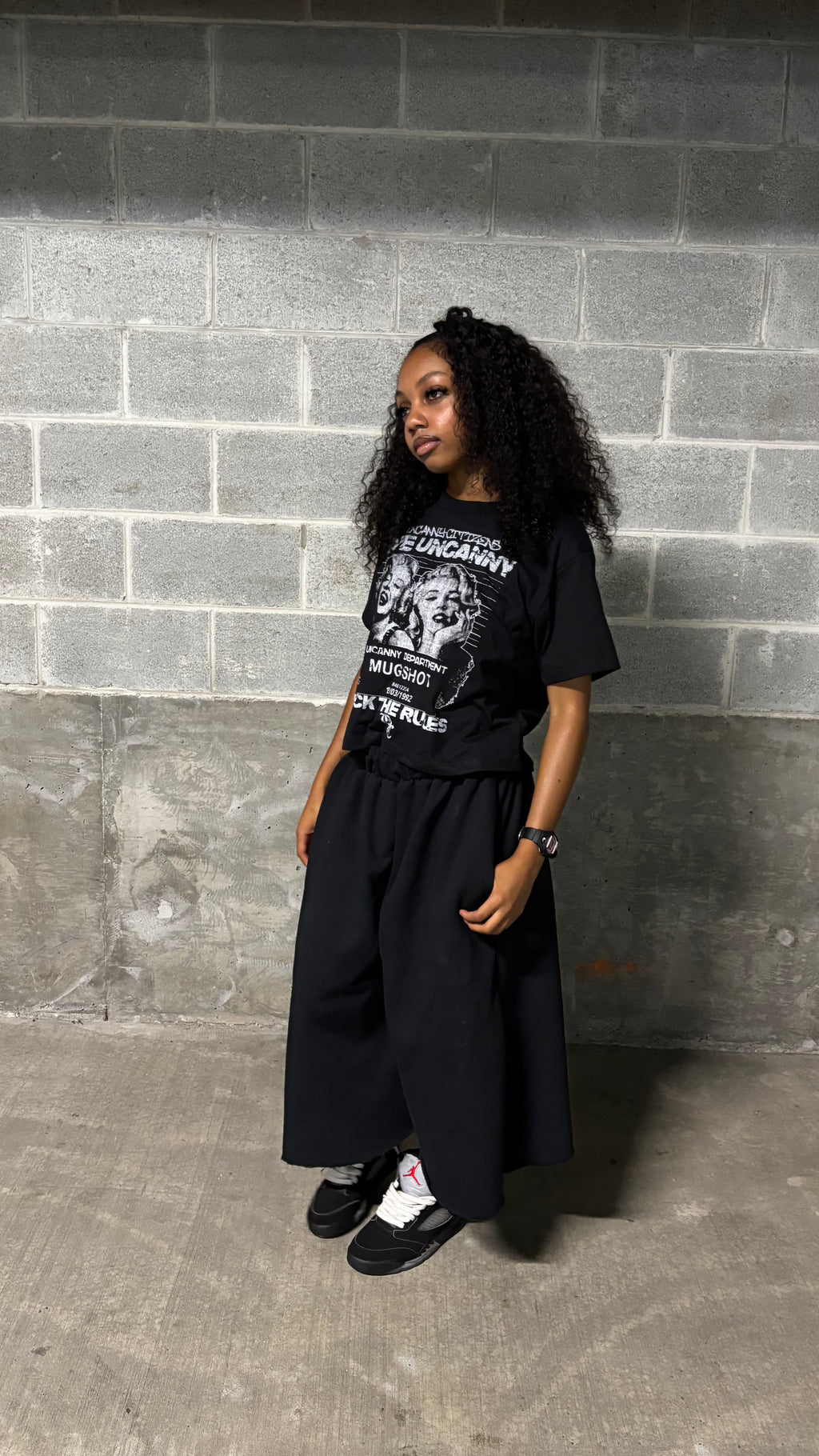 Live Uncanny F*ck The Rules crop top