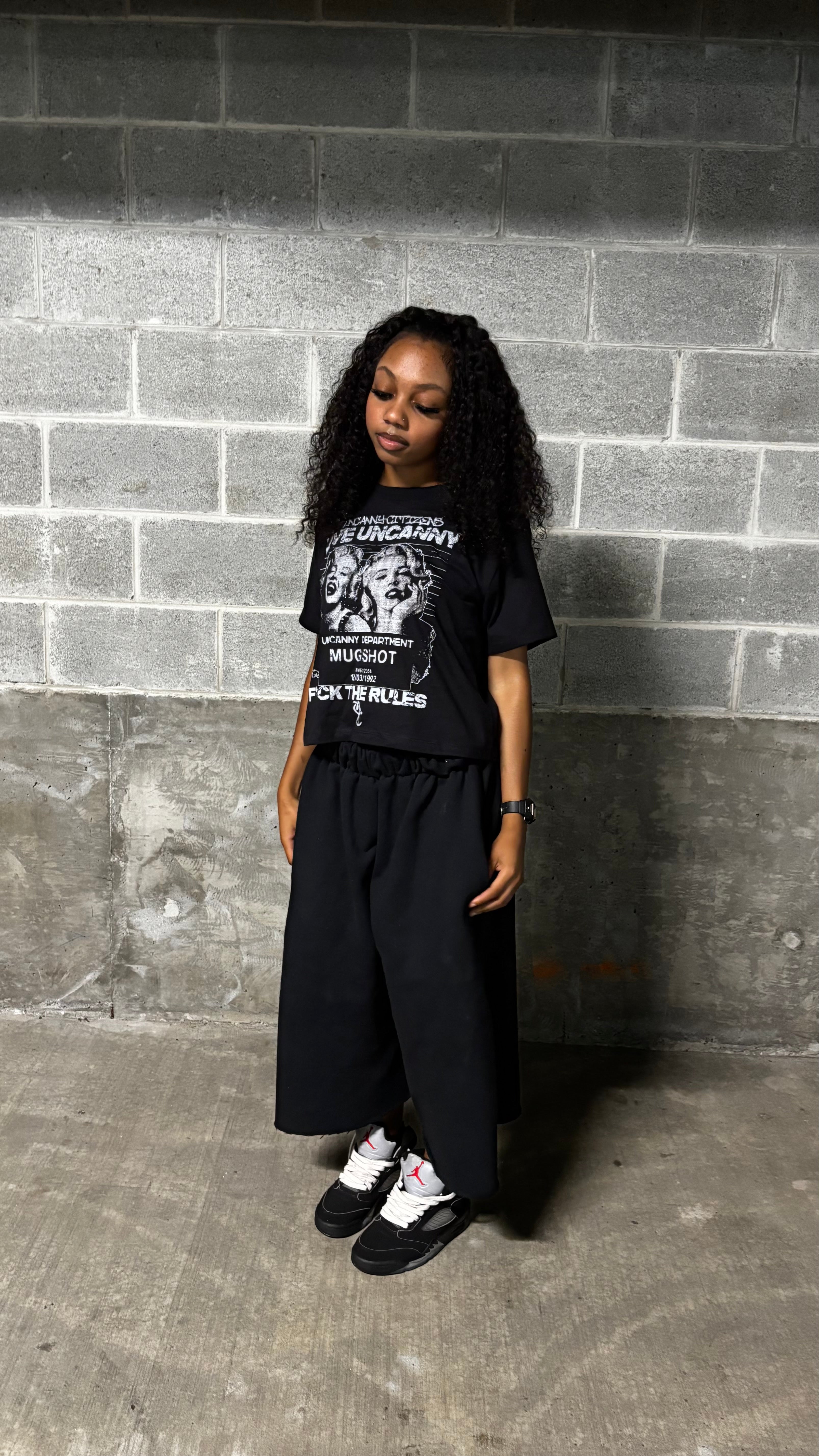 Live Uncanny F*ck The Rules crop top
