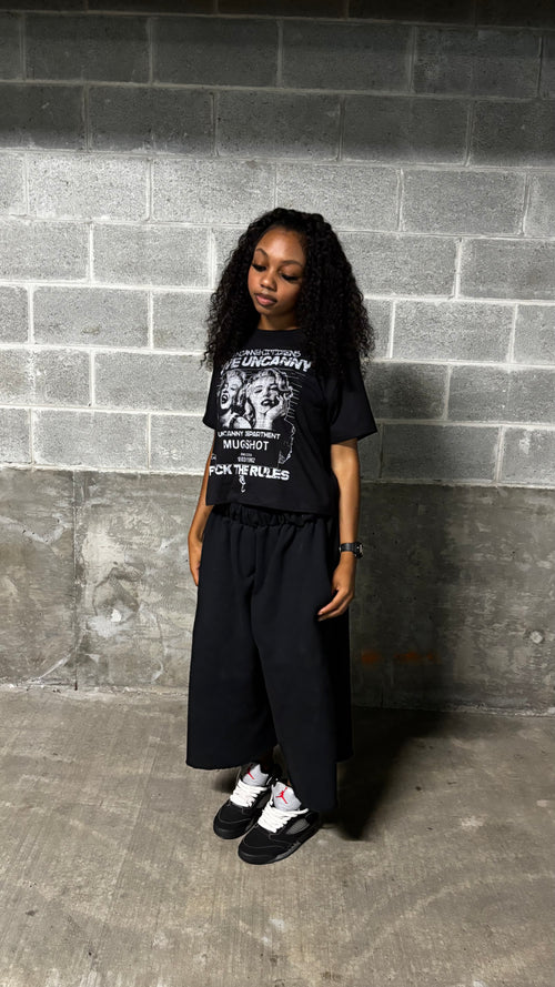 Live Uncanny F*ck The Rules crop top