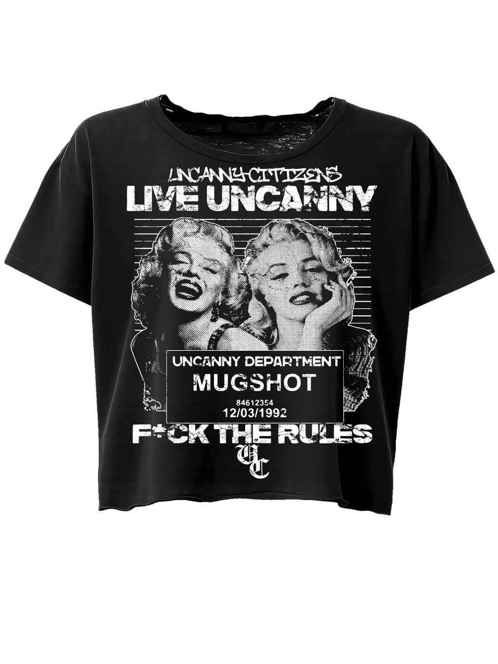 Live Uncanny F*ck The Rules Black Tee