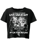 Live Uncanny F*ck The Rules Black Tee