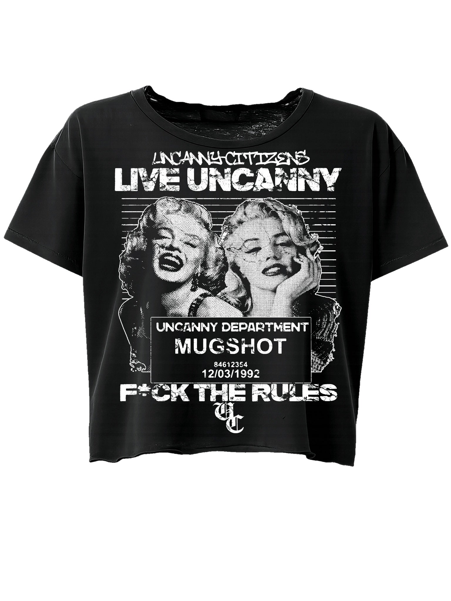 Live Uncanny F*ck The Rules Black Tee